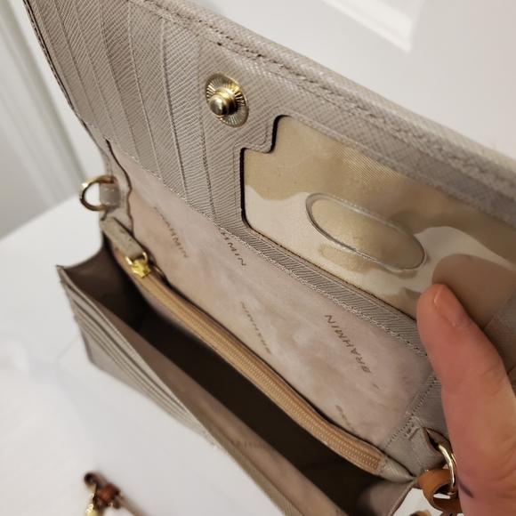 Brahmin DUXBURY Leather Crossbody/Clutch/Wallet, Classic Versatile - Picture 7 of 9